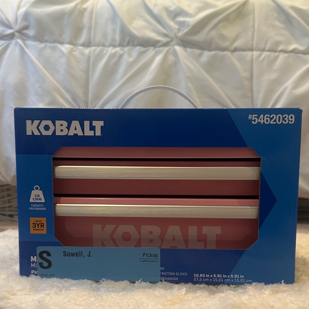 🧰 Mini toolbox Kobalt NWT